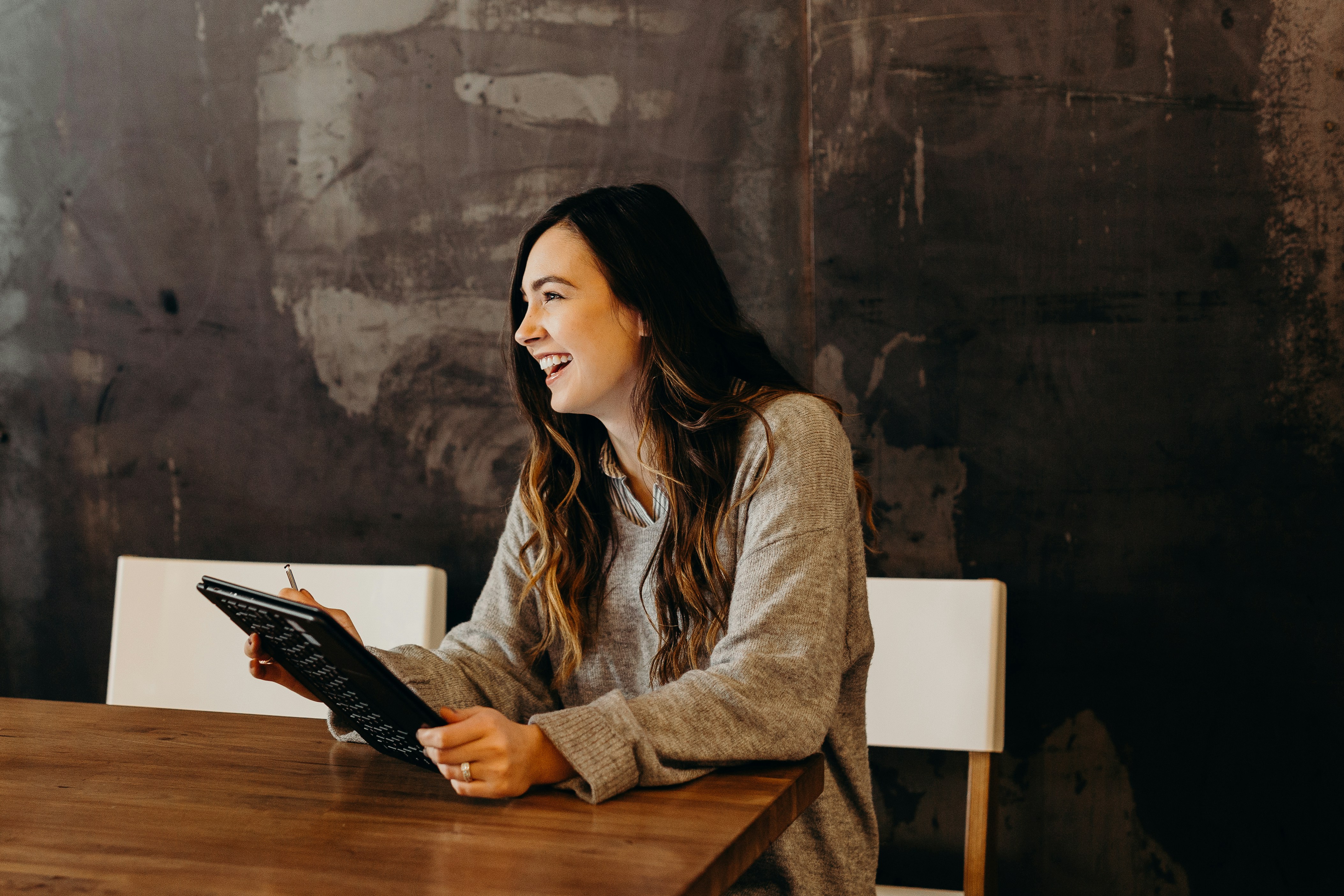 Professionals planning long-term strategy